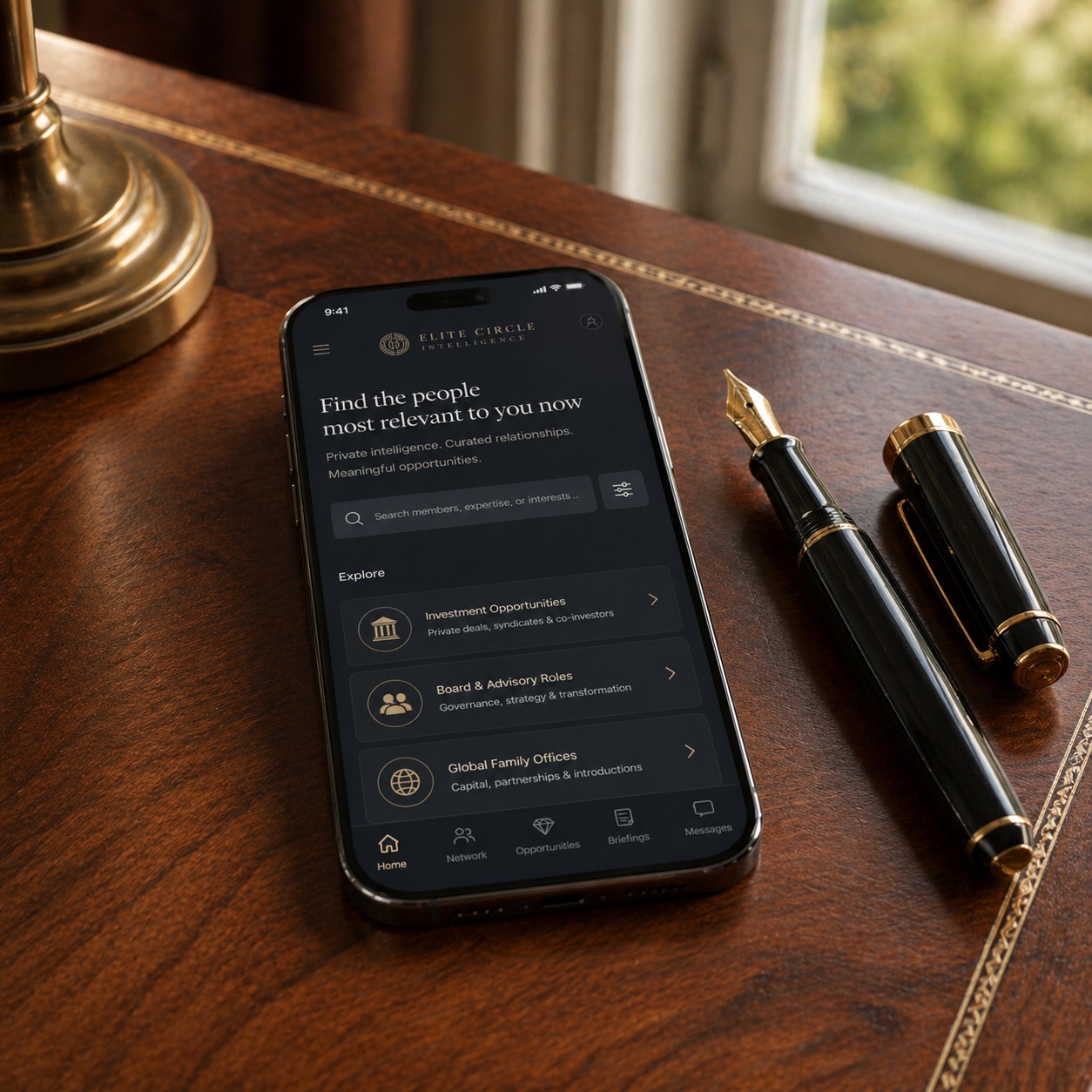 Private member intelligence platform